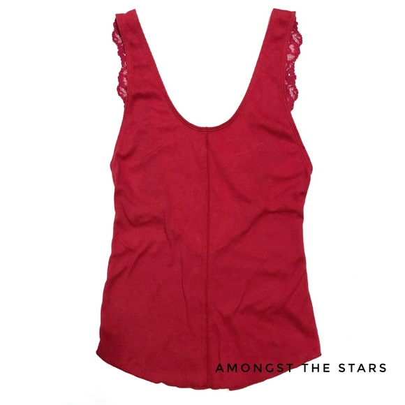 Free People Intimately Flipside Lace Cami Tank Top - Picture 4 of 5